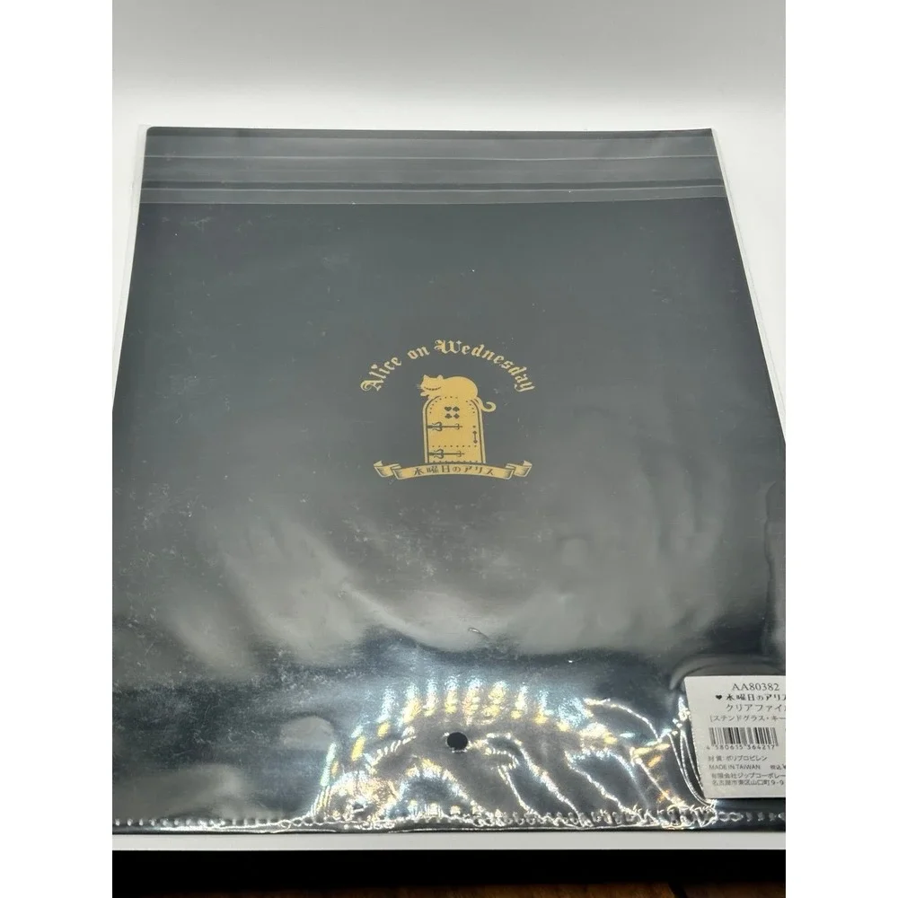 Alice on Wednesday Clear File Folder Set of 3 Japan Import